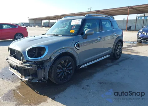 2019 Mini Countryman Cooper S z USA, uszkodzony, nr VIN WMZYT3C55K3E97053